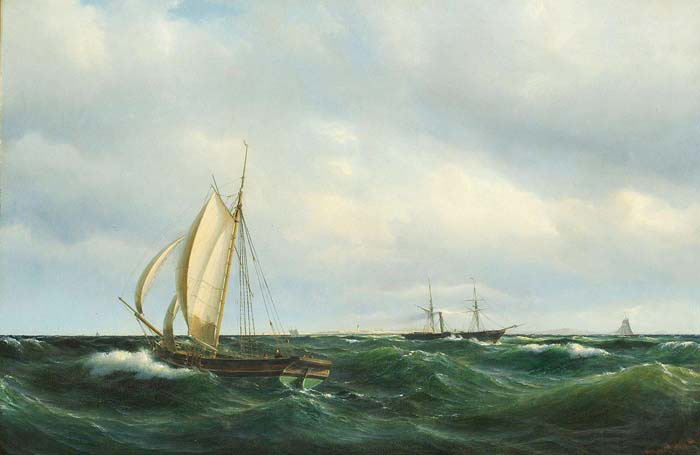 Stormy Afternoon in Skagerak